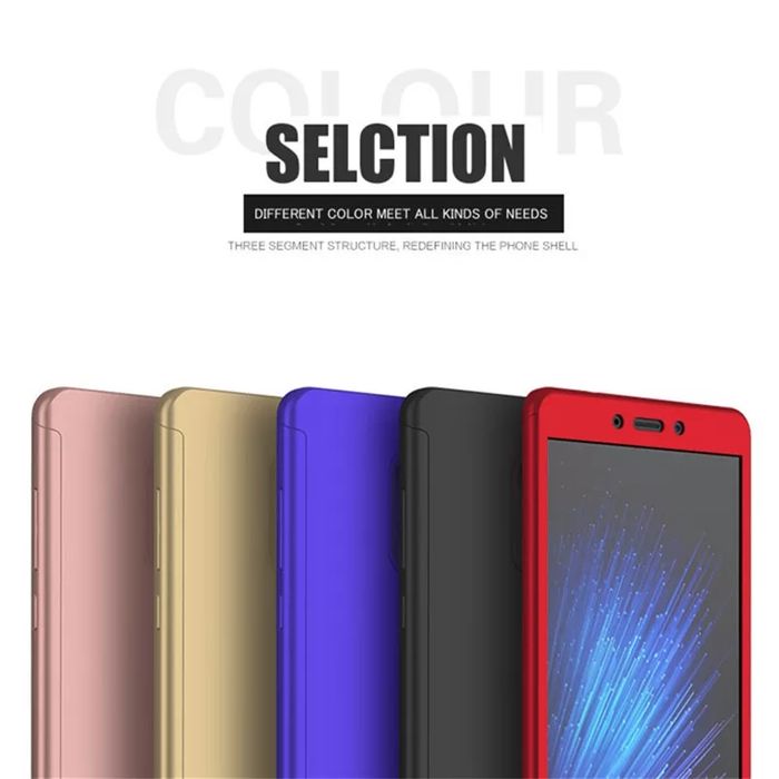 ‼️Кейс 360° градуса мат за Xiaomi Redmi Note 8T 8 7 6 Pro 5 6A 7A 8A