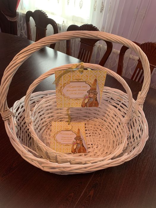 Корзины для свадебных мероприятий