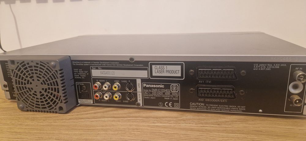 Vand Dvd Recorder  Panasonic
