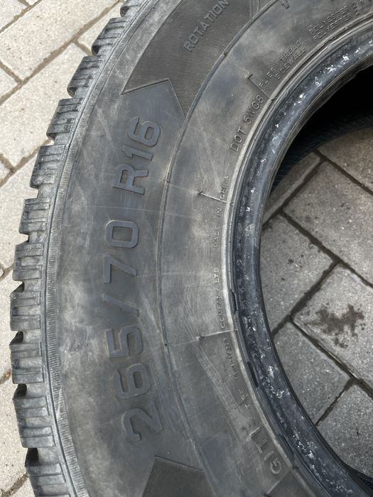 Автошины 265/70/R16