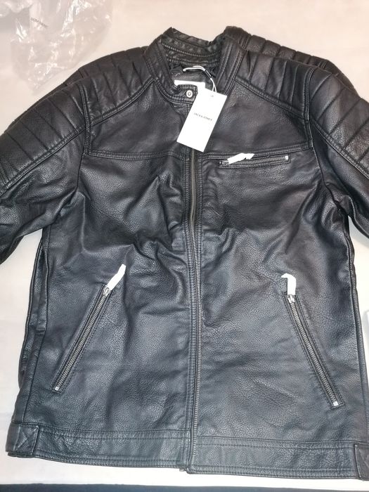 Geaca bărbat Jackes Jones din piele