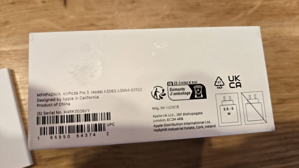 Căști Wireless Apple AirPods Pro Generația 3