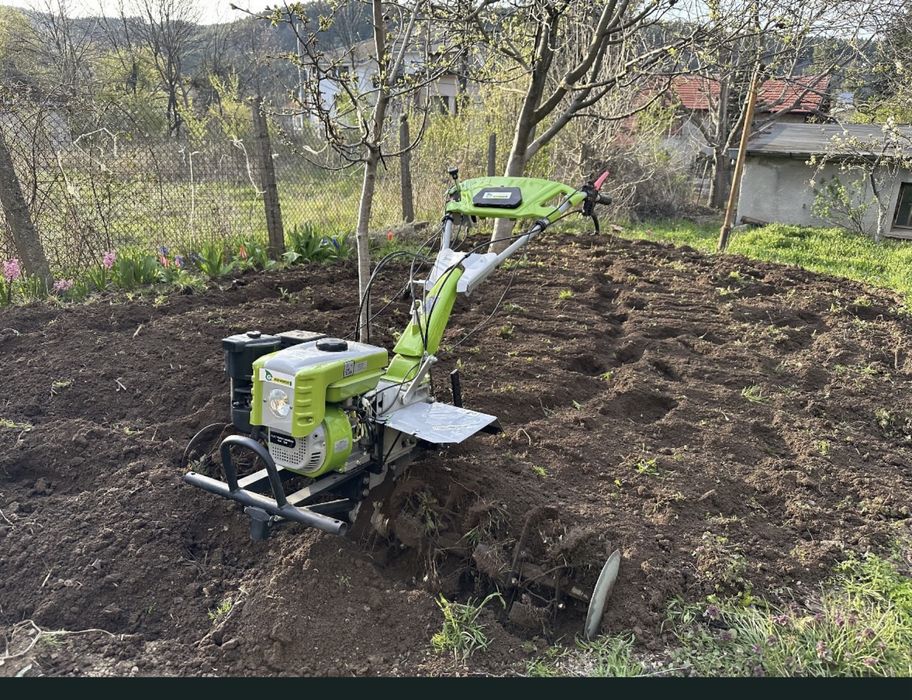 Мотоблок Gardenia Profi 1100 С Дебелия Шестограм! Пълен комплект!