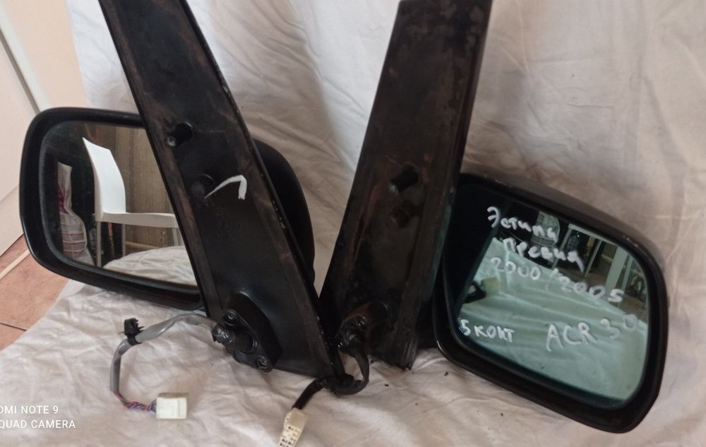 Тойота Эстима. Превия. ACR 30. 2000/2005. Зеркала оригинал.