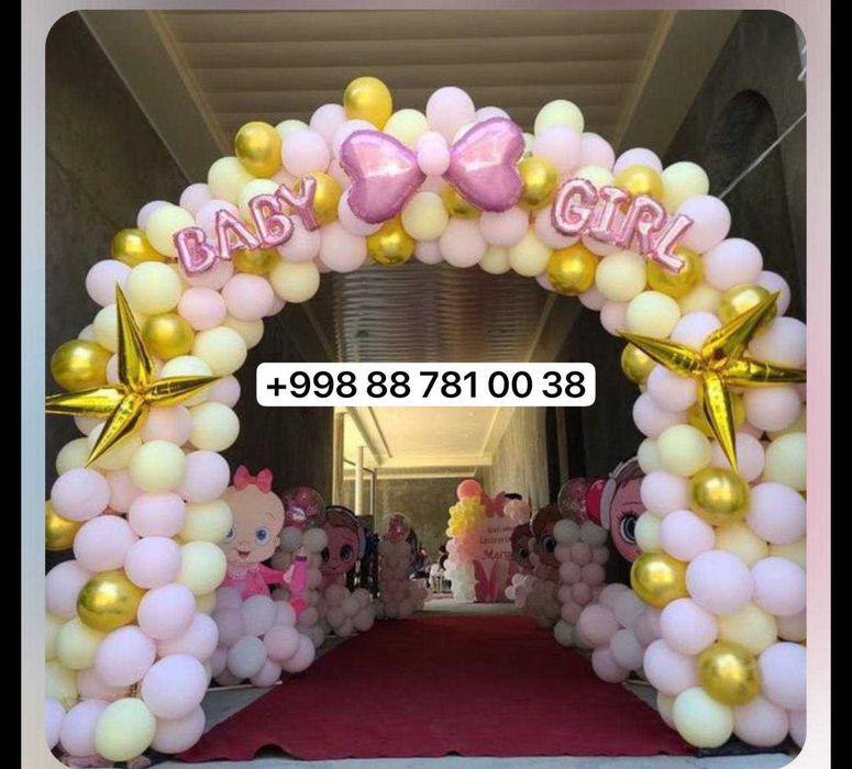 Oformleniya Roddom Tug'ilgan kun Marry me Suniy Gullar bilan bezatamiz