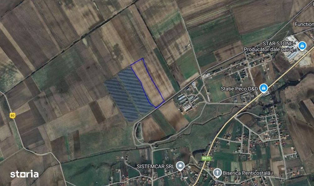 Teren agricol de 65516 mp în Nojorid/ Oradea/ Bihor