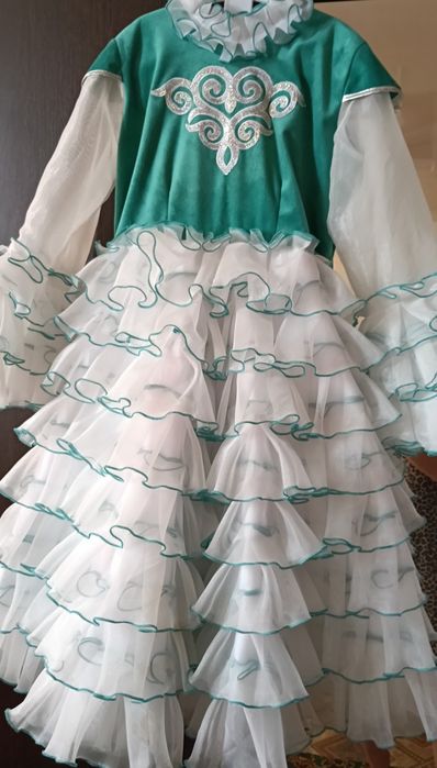 Национальное платье для девочки 3-4 класса