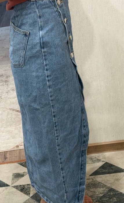 Джинсовая юбка ZARA S и M