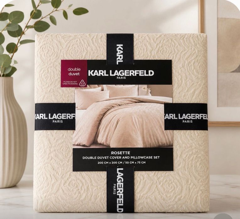 Karl Lagerfeld Paris Rosette 200×200 см – Нов оригинален комплект спално бельо