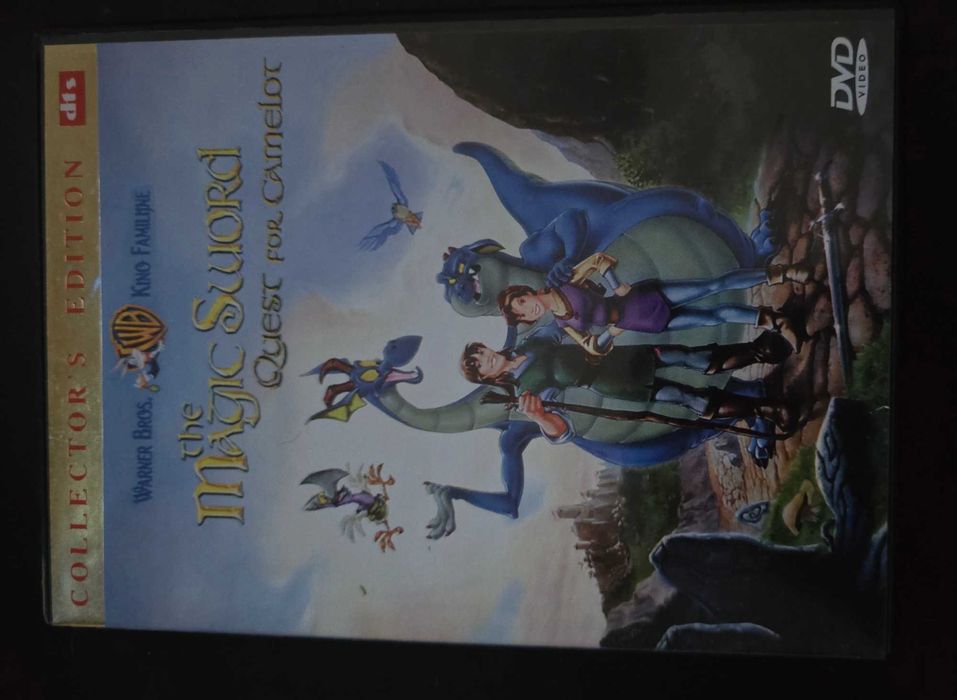 Quest for Camelot" (Sabia magică - Căutarea Camelotului) - DVD film de colectie Warner Bros. 1998