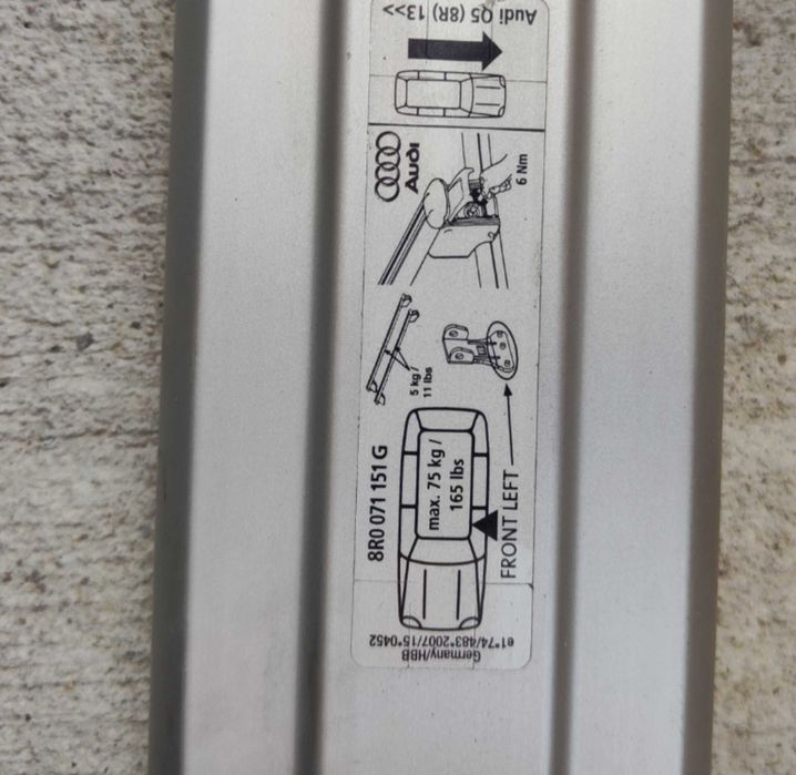 Bare transversale Audi Q5