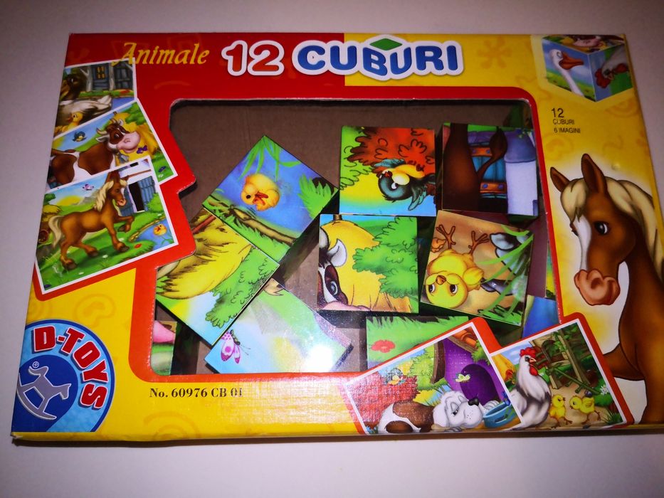 Iepuraș /cuburi puzzle /plastilina copii