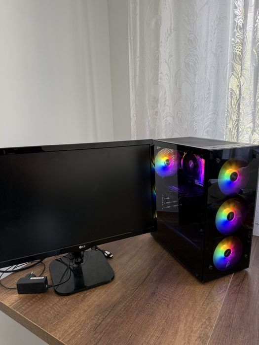 Pc Gaming rtx 4060 +Monitor Lg 75hz
