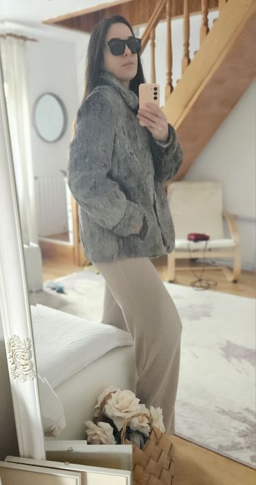 Blană natural moale S/M