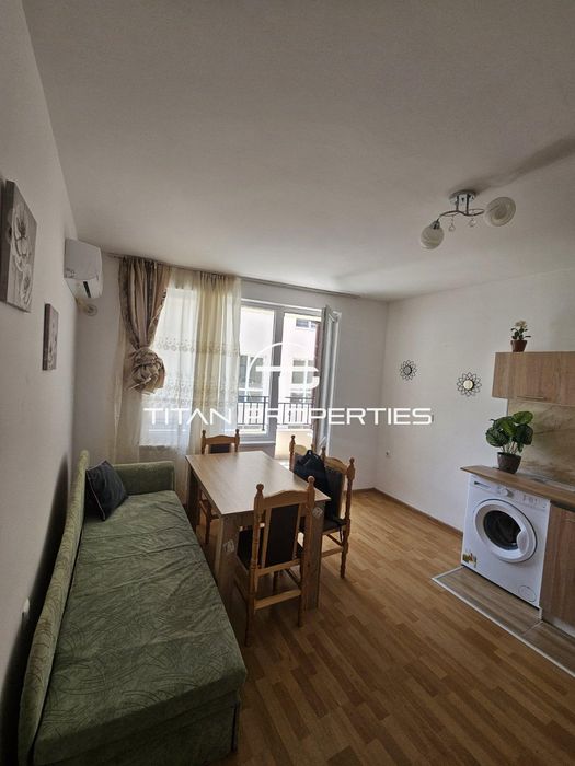 Дава се под наем Двустаен апартамент в Бургас, Меден рудник - зона А - 45 кв.м за 295.8 € - Снимка #1