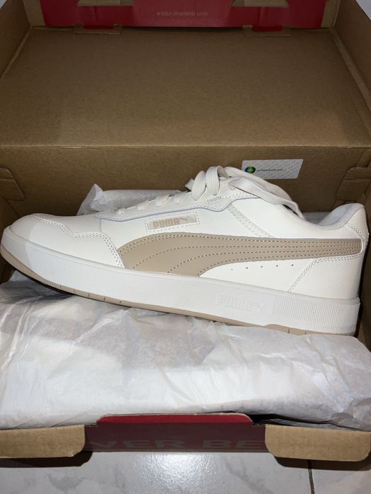 Елегантни кожени обувки Puma с мемори пяна