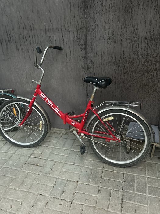 Велосипед Stels красный