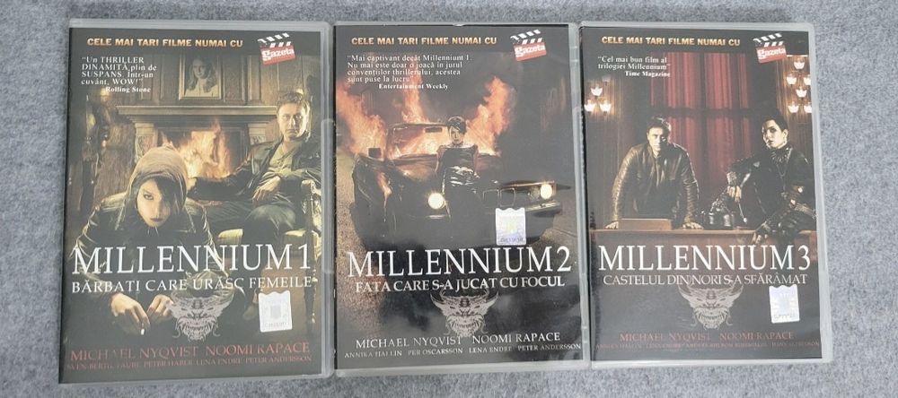 Colectia de 3 DVD-uri Millennium