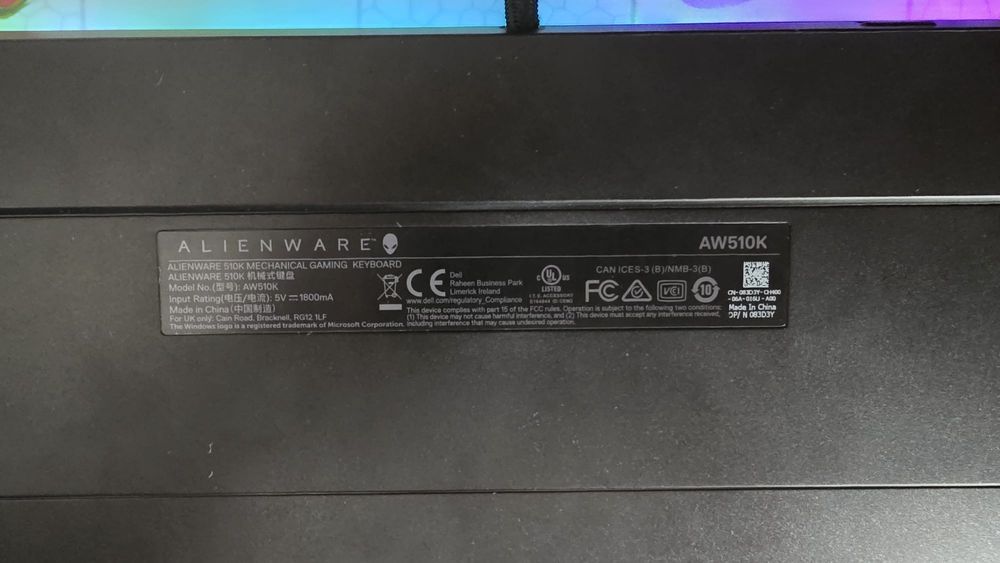 Alienware AW510K