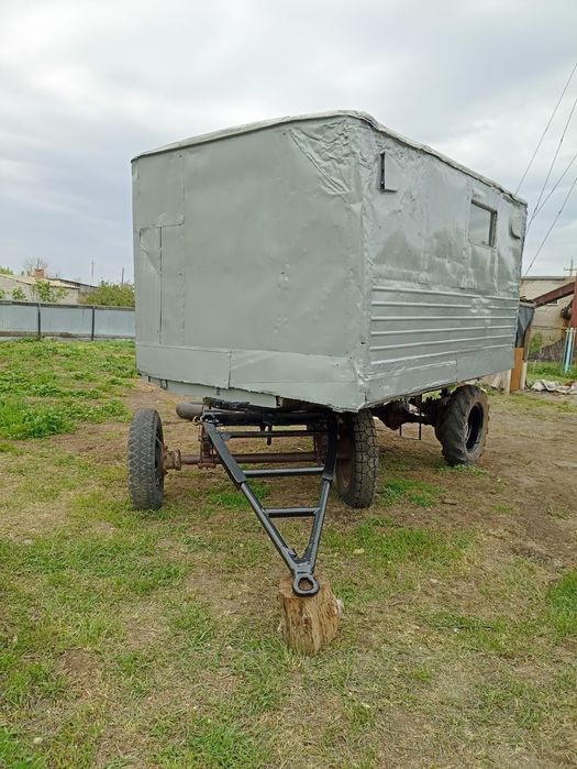 Продам будку(вагончик) на колесах для рабочих