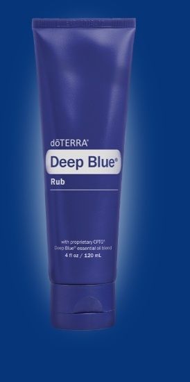 Doterra crema Deep Blue varianta Europa sau SUA cu Wintergreen