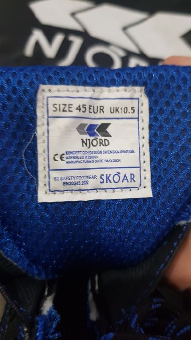 Bocanci de lucru barbati nr 45 Njord