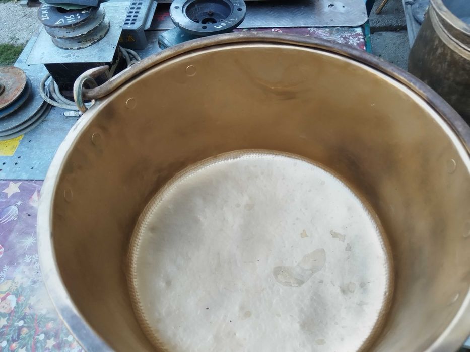 Ceaun oala de cupru sarmale pensiune hotel rustic
