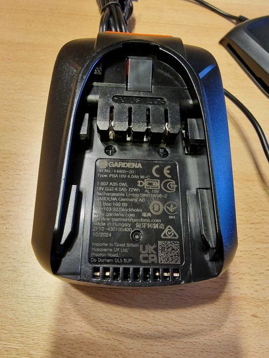 GARDENA комплект батерия и зарядно   P4A PBA 18V/72 + AL 1810 CV P4A