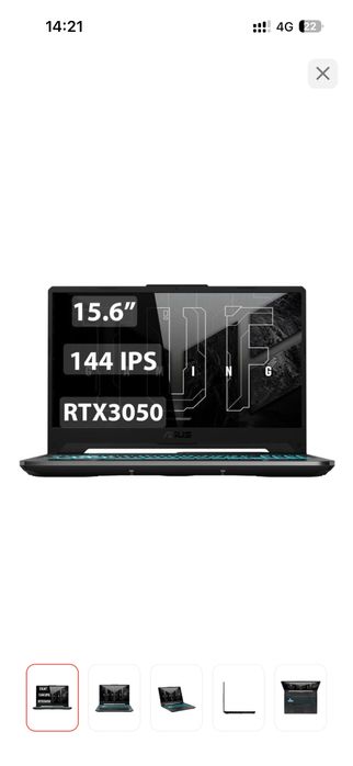 Продам ноутбук Asus TUF