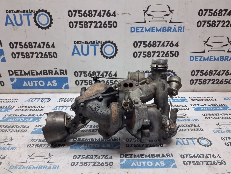 Turbina turbo turbosuflanta Bi turbo 2.2 cdi Mercedes C Class w204