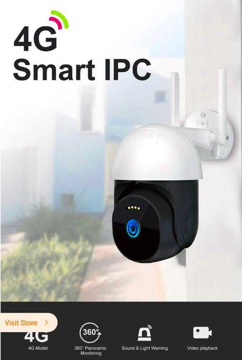 4G Kamera Smart Camera Наружная камера  камера со слотом для сим карты