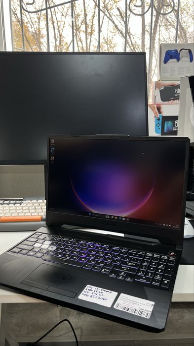 Игровой ноутбук ASUS Tuf Gaming F15/i5-11400H/16Gb/512Gb/RTX 3060