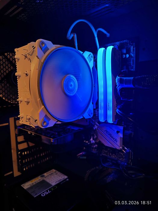 Компютър Ryzen 7 5800X, GTX 1650 4GB, RAM 32GB DDR4 3600, SSD 512GB