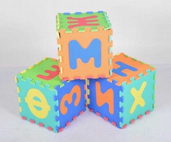 Промоция! Мек пъзел кирилица  (А - Я) 30броя