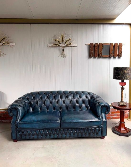 Chesterfield кожен диван