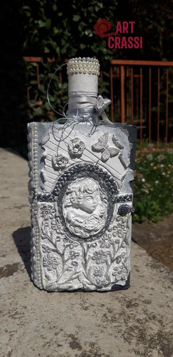 Арт Бутилка-книга