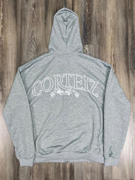 Compleu denim tears si corteiz gri