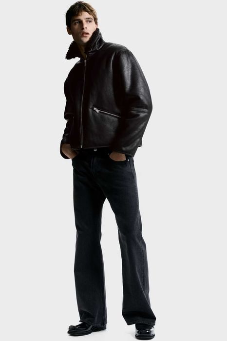 НОВО Яке H&M Teddy-lined jacket XL
