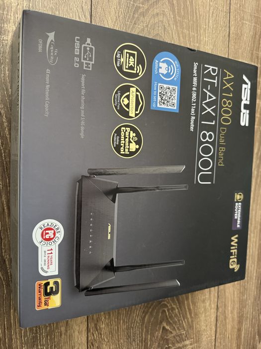 Router Assus RT-AX1800U wifi 6, Mesh nou doar testat