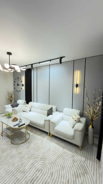 Продаётся 2-комнатная квартира, переделанная в 3-комнатную (50м2)