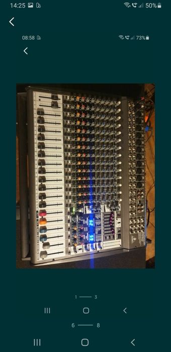 Mixer Phonic Pwp K12 case/Behringer Pmp1000/5000/6000/dbx231 eq/cx3100