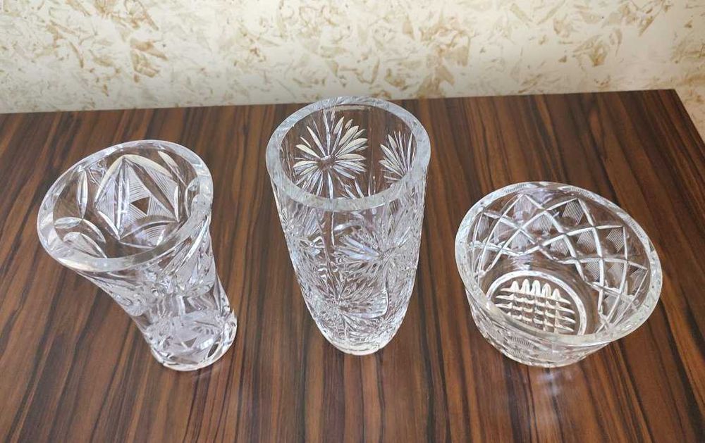 Хрустальные вазы