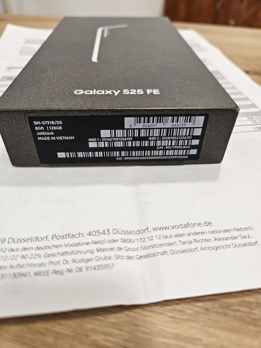 Galaxy S25 FE 128GB Sigilat !