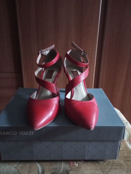 Туфли женские кожаные