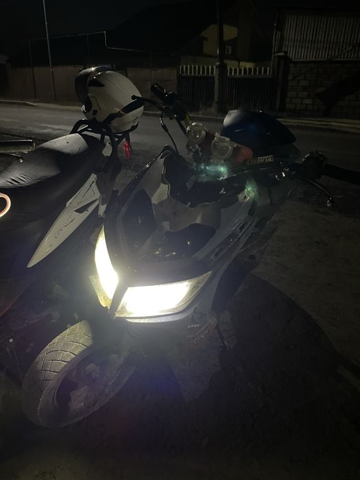 Мопед М8 полный ход