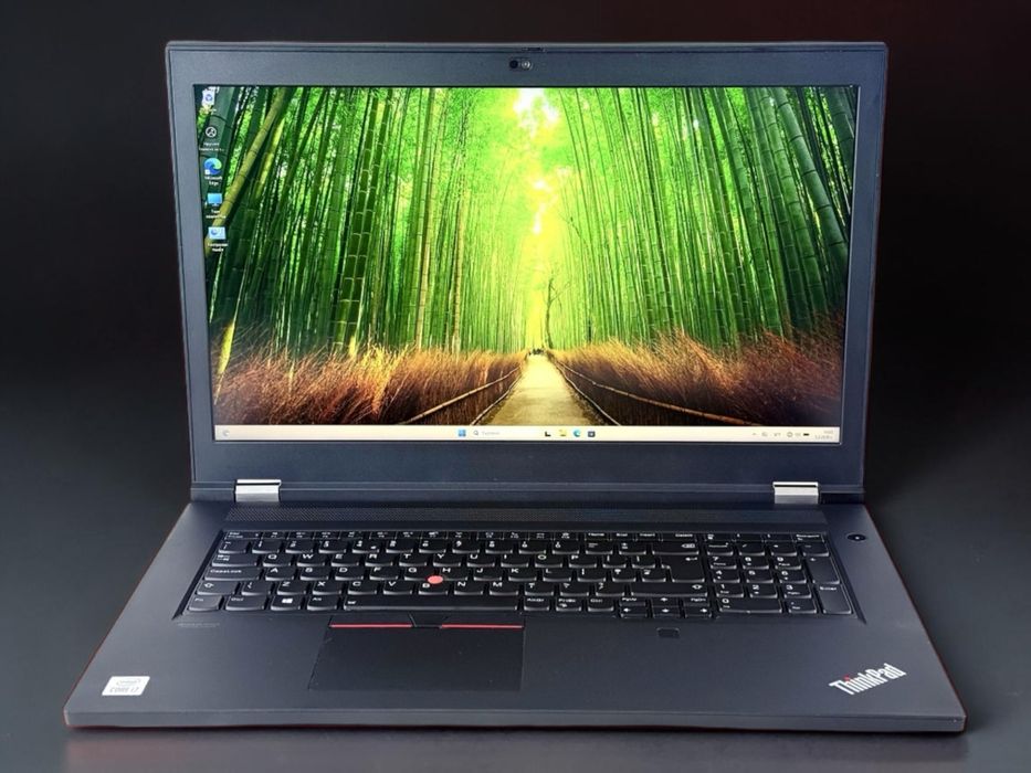 Лаптоп Lenovo ThinkPad P17 Gen 1 17" Full HD i7-10750H 32RAM 512SSD T2000 Гаранция!