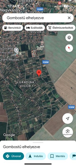 Teren 12 ari . Zona blocurile ANL