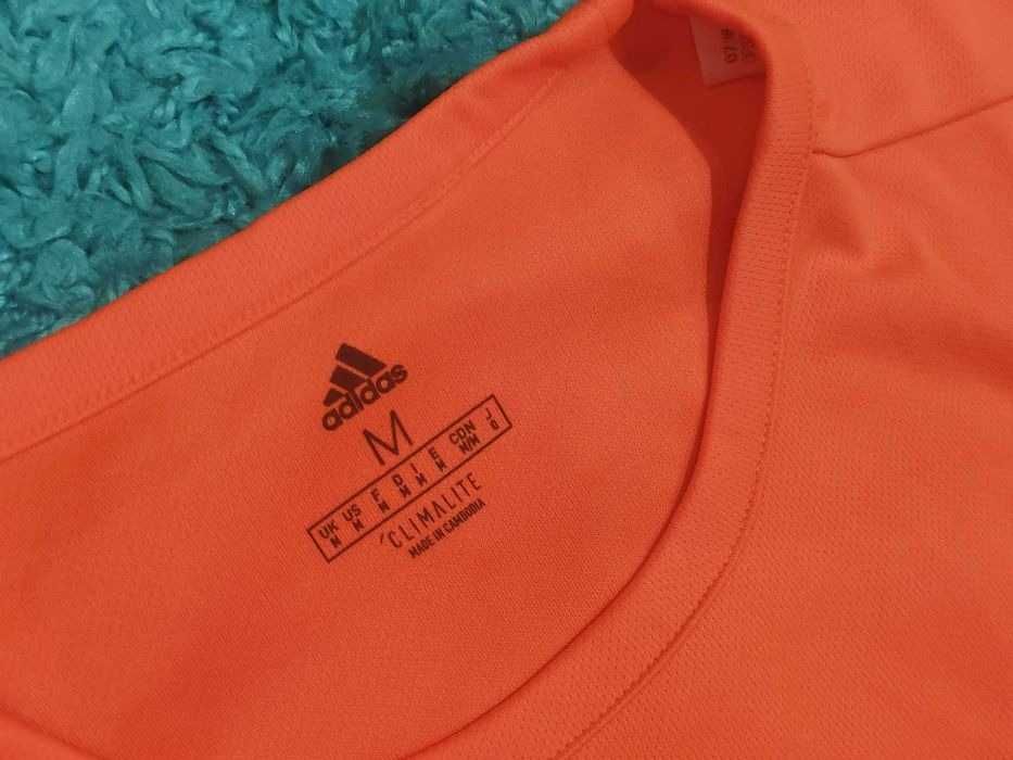 Tricou sport Adidas White Sleeves