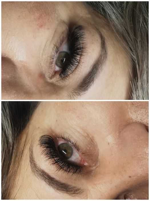 Stilizare sprâncene +vopsit, extensii de gene 1-3D Brașov