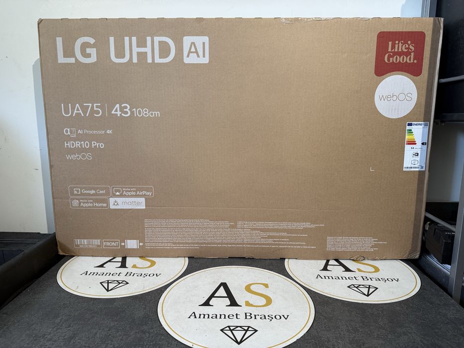 Smart Tv Lg 43UA75003LA UltraHD 4K 108cm Nou
